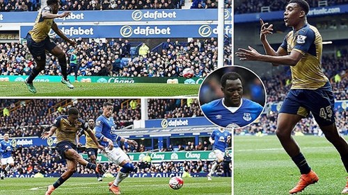 Arsenal khiến Everton ôm hận trên sân nhà