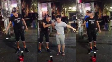 Màn ảo thuật đường phố khiến người xem 