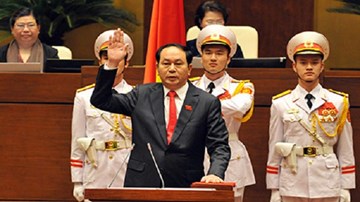 Chủ tịch nước Trần Đại Quang tuyên thệ nhậm chức