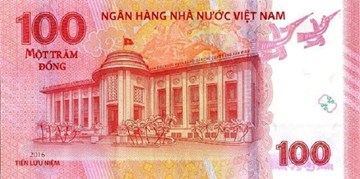 Phát hành tờ tiền mới mệnh giá 100 đồng