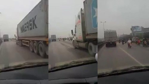 Vì sao hàng trăm phương tiện đi ngược chiều trên quốc lộ 5?