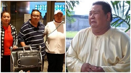 Anh chị ruột tới thăm, Minh Béo khóc nhiều