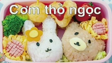 3 cách trang trí món ăn ngộ nghĩnh hấp dẫn bé yêu