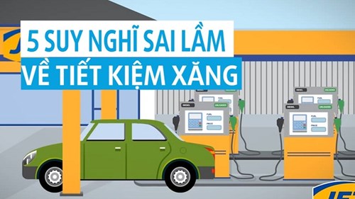 5 quan niệm không đúng khi tiết kiệm xăng