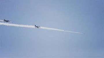 Thực hành kiểm tra ném bom, bắn rocket và pháo trên biển