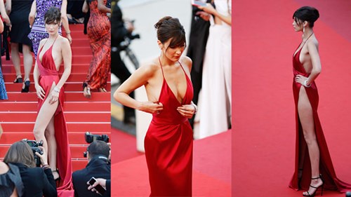 Chiếc váy hở bạo nhất tại LHP Cannes!