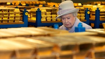 Hầm vàng 2.000 tấn của Anh vừa về tay ngân hàng 