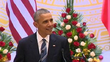 Tổng thống Obama trích tục ngữ Việt Nam trong phát biểu tại tiệc chiêu đãi