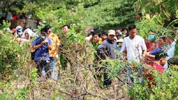 Cô gái bị sát hại giấu trong bao tải