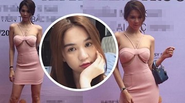 Ngọc Trinh tung clip cận mặt sau ồn ào 