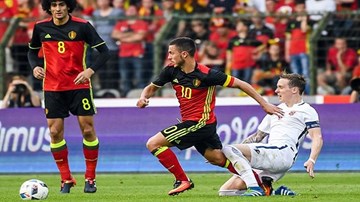 Hazard bừng sáng, Bỉ thắng siêu kịch tính trước EURO