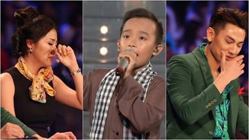 “Cậu bé hát đám cưới” khiến Văn Mai Hương, Isaac khóc như mưa