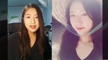 Cô gái Hàn Quốc xinh xắn gây 