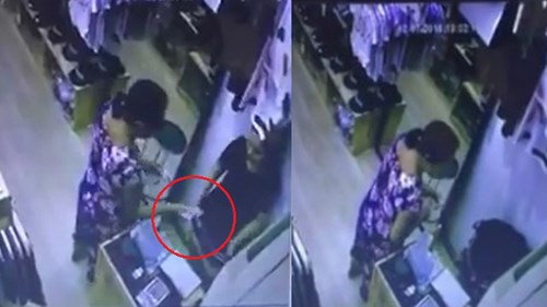 Bị thôi miên, cô gái tự nguyện đưa cả xấp tiền cho người lạ?