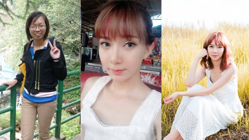 Nữ sinh xấu xí hóa hot girl sau 3 tháng