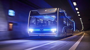 Ra mắt xe buýt đô thị tự lái Mercedes-Benz Future Bus