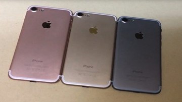 Bản mẫu 3 màu của iPhone 7