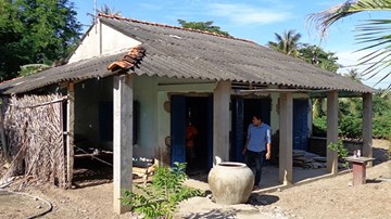 Cận cảnh ngôi nhà nhỏ của Hồ Văn Cường ở quê nghèo Tiền Giang