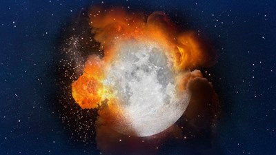 Nếu Mặt Trăng đột ngột nổ tung, Trái Đất sẽ rơi vào thảm họa gì?