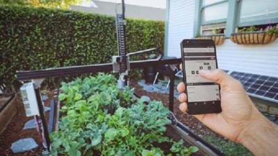 Robot làm vườn thông minh, điều khiển qua ứng dụng