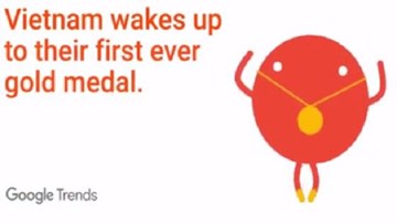 Google làm clip chia vui với tấm HCV Olympic của Hoàng Xuân Vinh