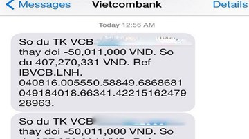 Khách hàng Vietcombank mất 500 triệu đồng: Liên quan đến đối tượng cả trong và ngoài nước