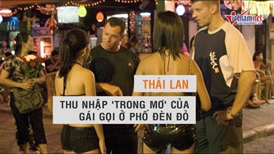 Khám phá giá 'gái gọi' ở phố đèn đỏ nổi tiếng của Thái Lan