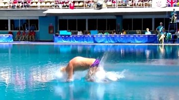 ĐKVĐ nhảy cầu Olympic bị điểm 0 với bài thì thảm họa