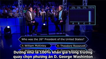 Cười rung rốn: Người chơi 'Ai là triệu phú' xui nhất hành tinh