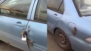 Phì cười kiểu khóa xe thách thức mọi loại trộm của 'dân chơi' Ả Rập