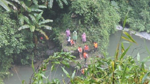 Đã phát hiện thi thể nam du khách bị nước cuốn trôi mất tích