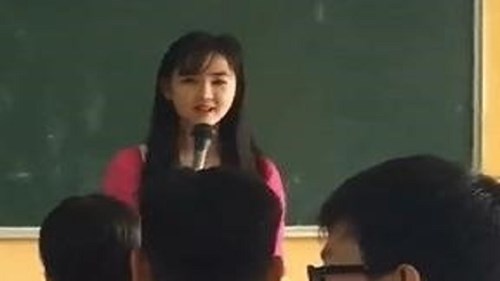 Clip cô giáo xinh đẹp bị quay lén gây sốt mạng xã hội