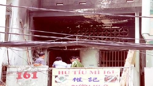 Nhiều nghi vấn vụ cô gái bị tạt xăng đốt tại quán hủ tiếu