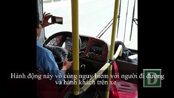 Xe bus chạy ẩu là nỗi ám ảnh của người tham gia giao thông