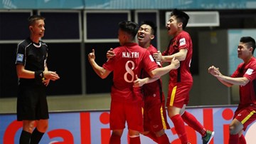 Tuyển futsal Việt Nam gây địa chấn ở World Cup 2016