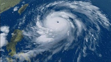Siêu bão Meranti mạnh hơn cả siêu bão Haiyan về sức gió