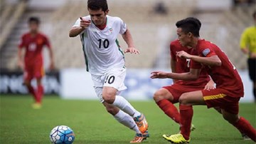 Thua đậm U16 Iran, U16 Việt Nam tan mộng dự World Cup