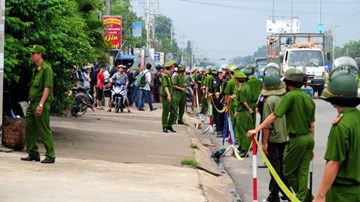 Câu chuyện bảo vệ hiện trường những vụ trọng án