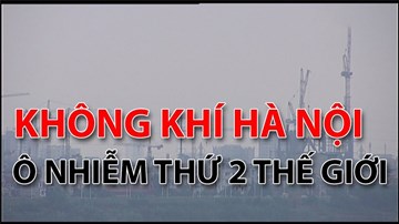 Không khí Hà Nội sáng 5-10 ô nhiễm thứ hai thế giới