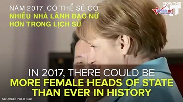 Phụ nữ ngày càng lên ngôi trên chính trường thế giới