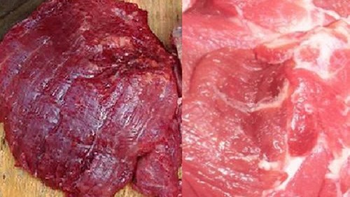 Cách phân biệt thịt bò thật và thịt lợn nái 'đội lốt' thịt bò