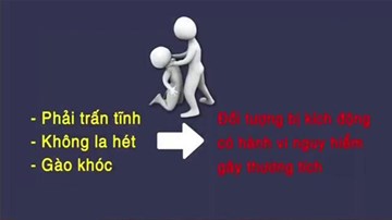 Cách đối phó khi bất ngờ bị đối tượng ngáo đá khống chế