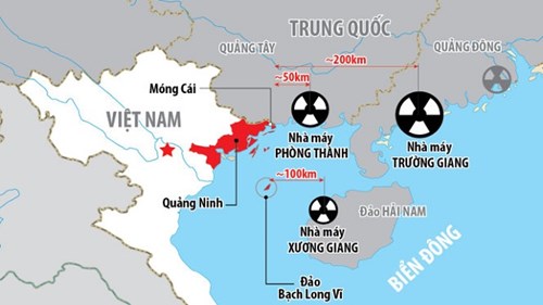 Trung Quốc xây 3 nhà máy điện hạt nhân sát biên giới: Việt Nam ứng phó thế nào?