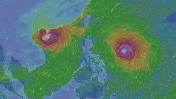 Bão số 7 giật cấp 15, hướng về ven biển Hải Phòng và Quảng Ninh