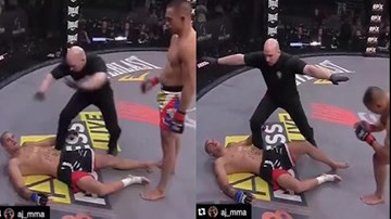 MMA: Võ sĩ ăn năn, vái lạy đối thủ vì ra đòn hiểm