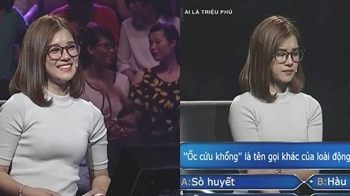 Hoàng Yến Chibi bất ngờ giành giải thưởng 30 triệu đồng của Ai là triệu phú