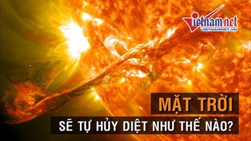 Những điều khủng khiếp sẽ xảy ra khi mặt trời tự hủy diệt