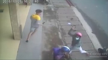 Xác định được 3 thanh niên chém nhau kinh hoàng ở Đồng Nai