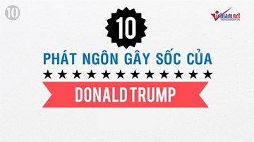 Loạt phát ngôn gây sốc chỉ có thể gắn mác 