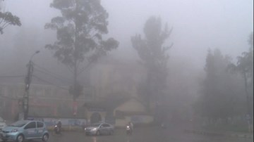 Ô Quý Hồ (Sa Pa): Nhiệt độ xuống 8 độ, thấp nhất từ đầu mùa đông